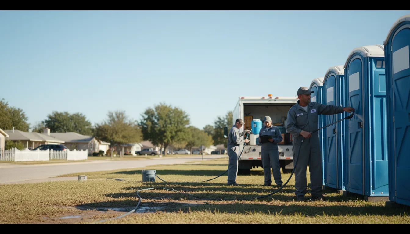 Long-Term Portable Toilet Rental in Hoople, ND near me